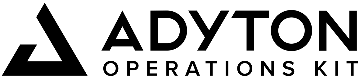 AOK Full Logo Horizontal Black